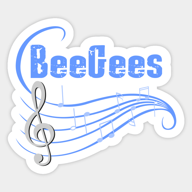 Bee Gees Baby! Sticker by Bizb